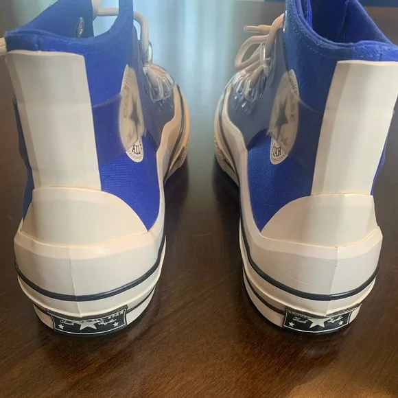 💫HP‼️💫 RARE‼️ Unisex NIB CONVERSE Chuck 70 Utility Hi Sneakers, Blue, M9.5/W11.5 - Picture 5 of 7